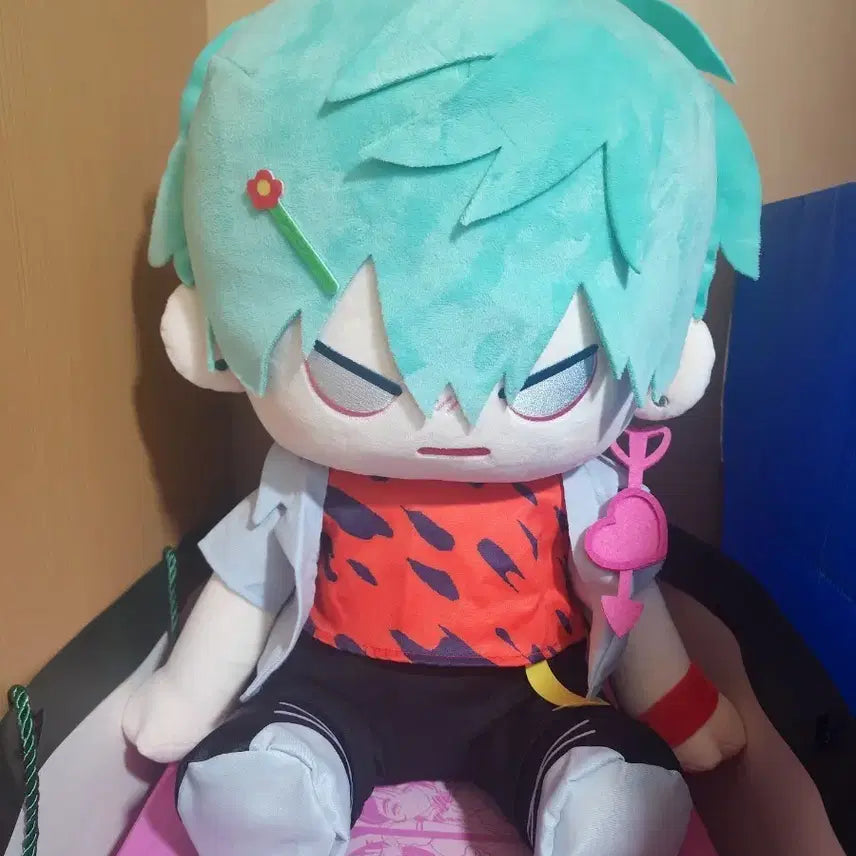 [BUNJANG] A Stage Limited Edition Alien Stage Til Seated Plush Doll 40cm / 한정판 에이스테 에일리언 스테이지 틸 앉은 누이 명동 팝업 스쿨스테 하이틴 40cm 인형