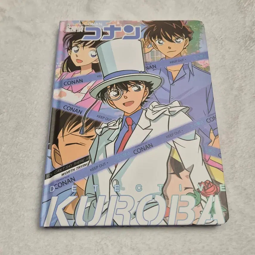 [BUNJANG] Detective Conan Hard Notebook Design Notebook / 명탐정코난 하드노트 디자인노트
