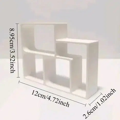 [BUNJANG] Miniature Wine Set with Irregular Bookshelf for Dollhouses / 미니어처 와인 세트, 불규칙 책장 와인장 인형의집 소품 ob11 오비츠
