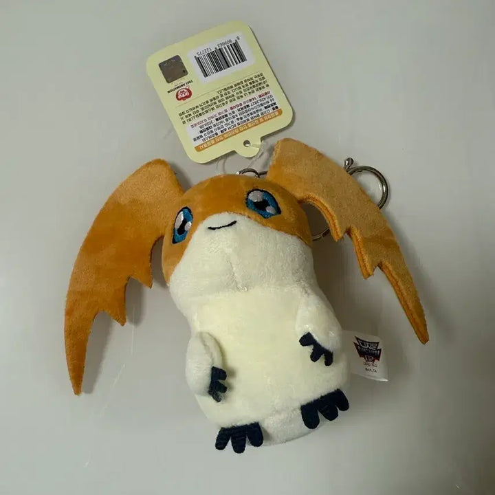 [BUNJANG] Digimon Adventure Patamon Plush Keychain / 새상품 정품) 디지몬 어드벤처 파닥몬 인형 키링
