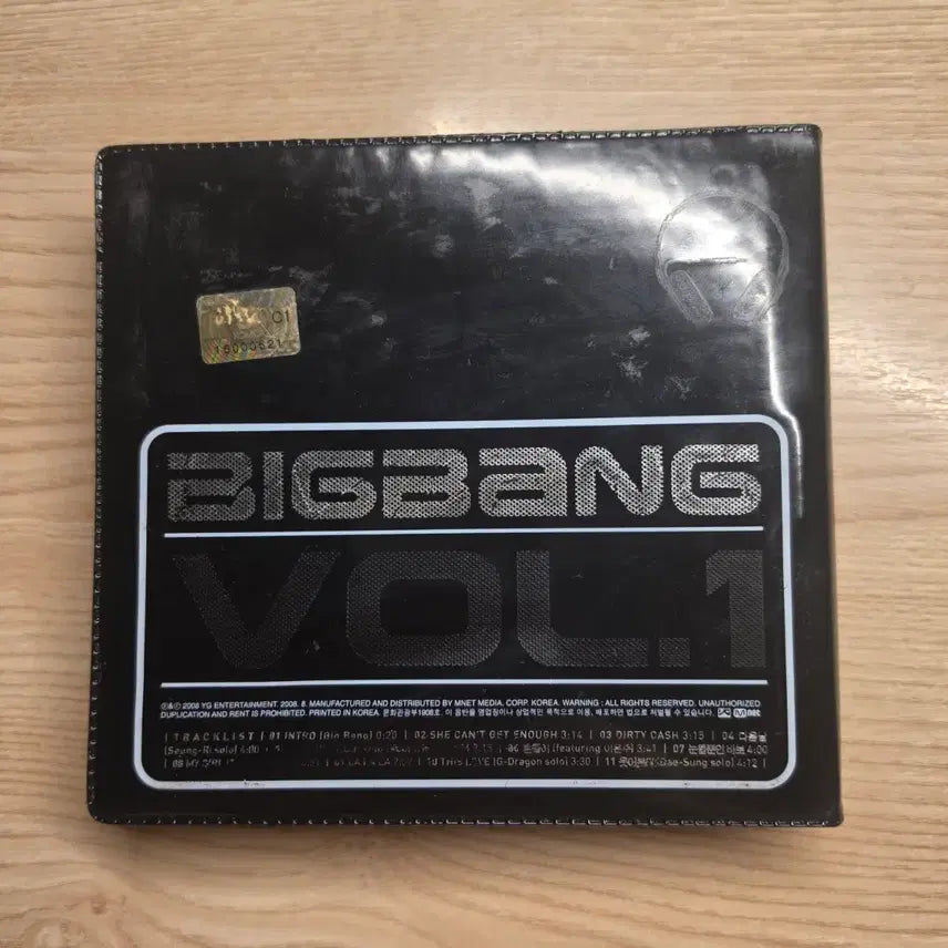 [BUNJANG] BIGBANG VOL.1 SINCE 2007 Album / 빅뱅 BIGBANG VOL.1 SINCE 2007 앨범