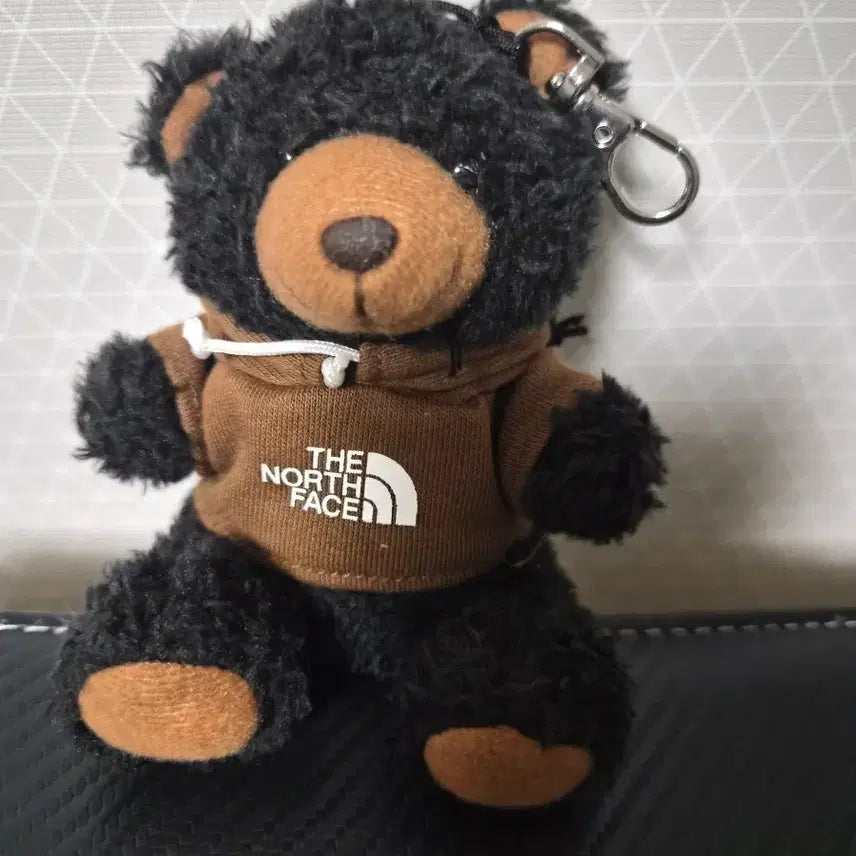 [BUNJANG] The North Face Bear Plush Keychain / 노스페이스 곰인형 키링