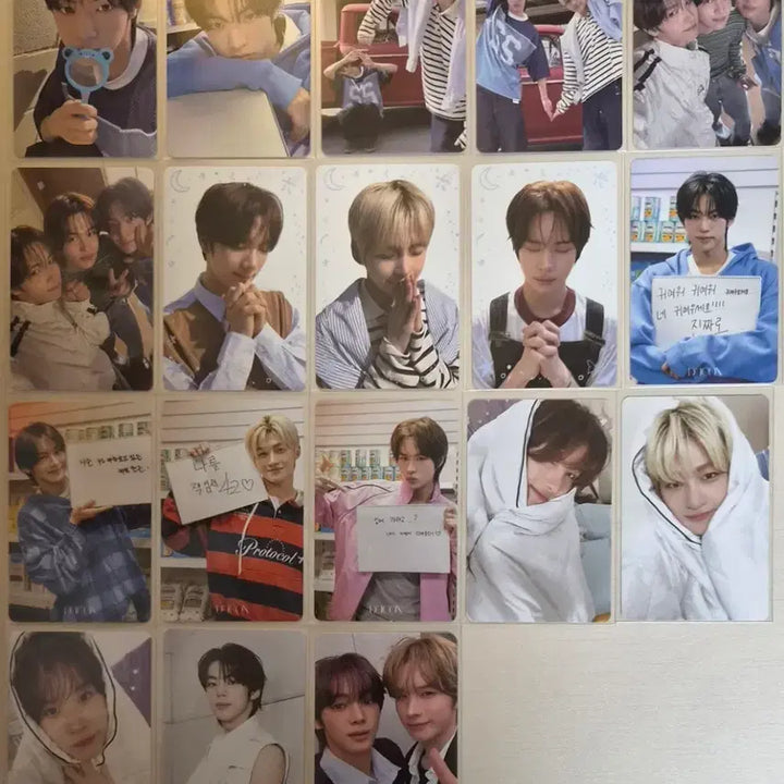 [BUNJANG] TWS ShinYu DoHoon YoungJae HanJin JiHoon KyungMin Bundle Set Photocards / [사진 2장, 40장 일괄] 투어스 포카 포토카드 신유 도훈 영재 한진 지훈 경민