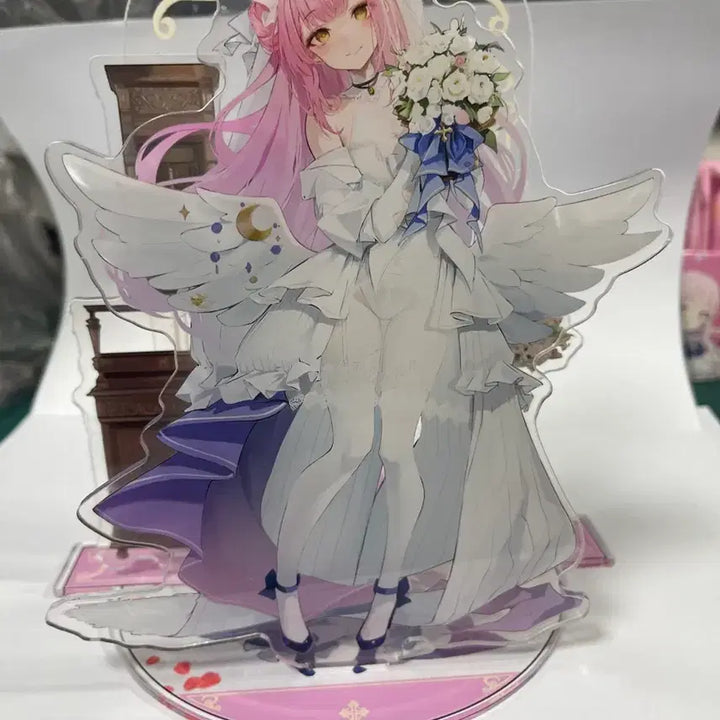 [BUNJANG] Blue Archive Mika Wedding Acrylic Stand / 블루아카이브 미카 웨딩 아크릴  새트