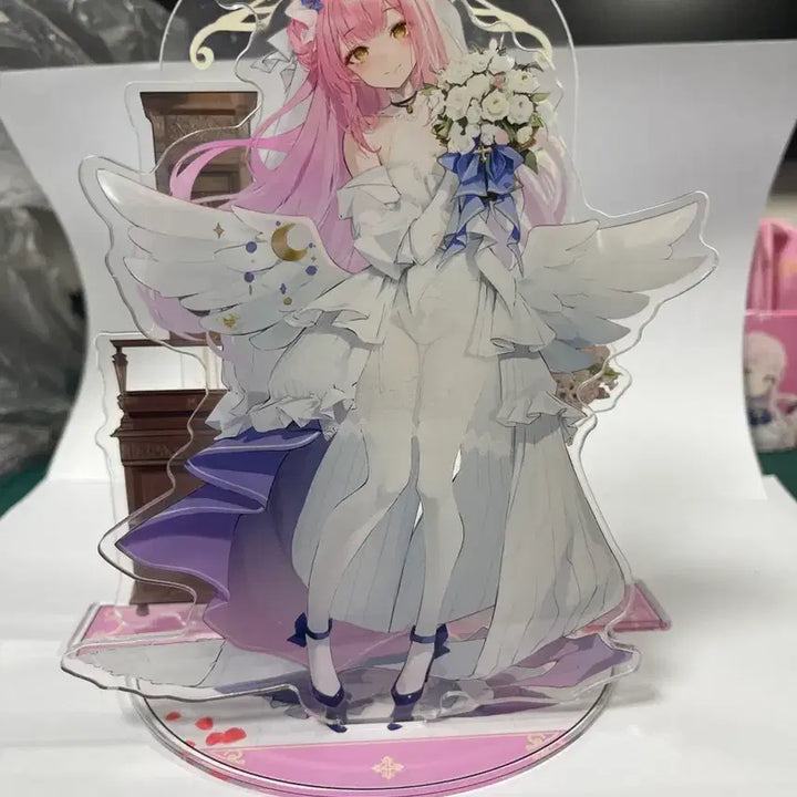 [BUNJANG] Blue Archive Mika Wedding Acrylic Stand / 블루아카이브 미카 웨딩 아크릴  새트