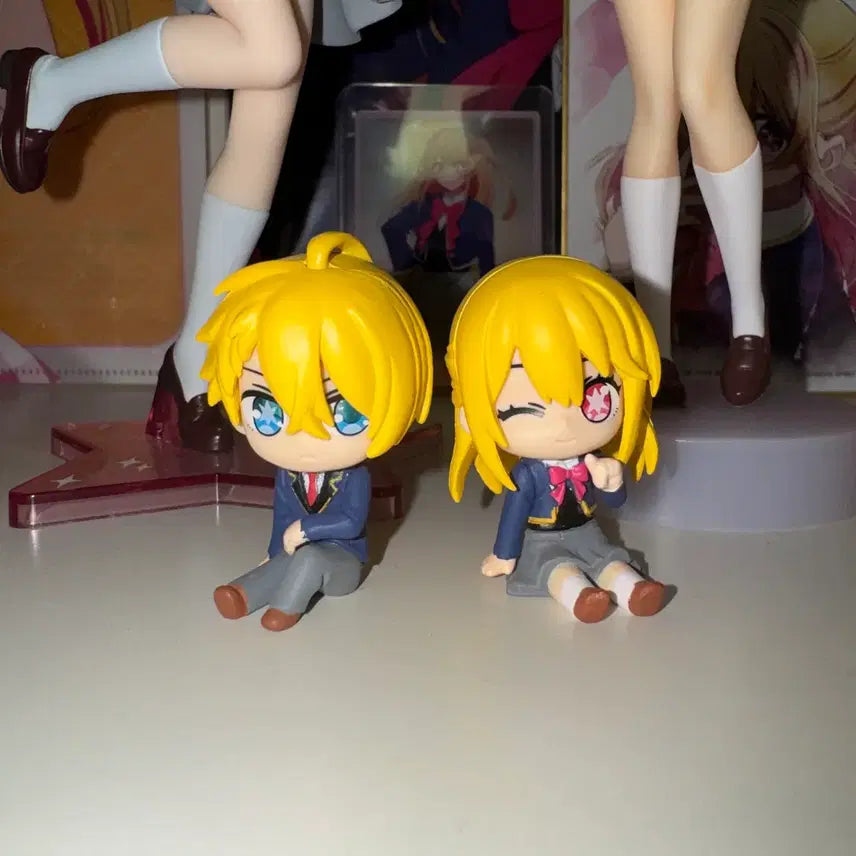 [BUNJANG] Oshi no Ko Aqua Ruby Gacha Figure Set / 최애의아이 아쿠아 루비 가챠 피규어 세트