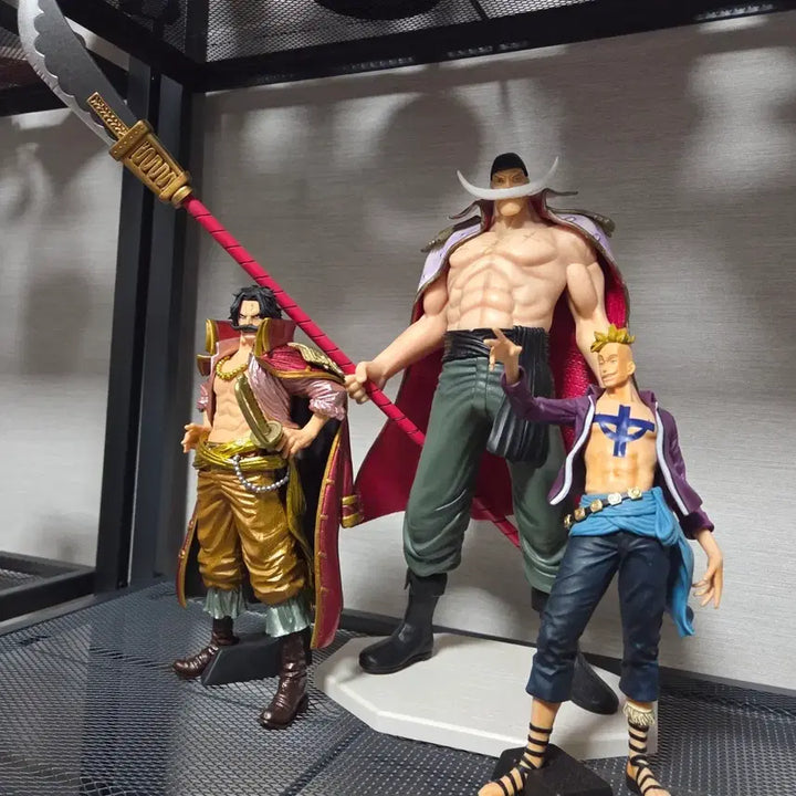 [BUNJANG] One Piece Figure Set: Gol D. Roger, Whitebeard, Marco / 원피스 피규어 골드 D 로저 흰수염 마르코