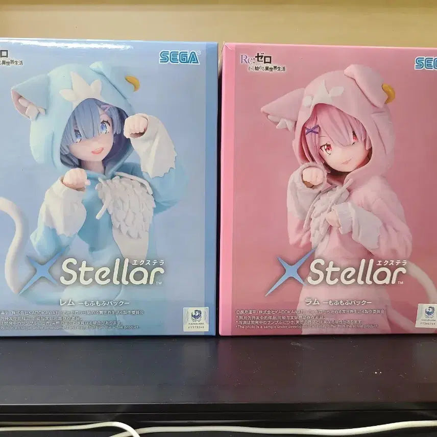 [BUNJANG] Re:Zero Ram &amp; Rem Figure Bundle Set (Sealed) / 리제로 렘, 람 피규어 팝니다.