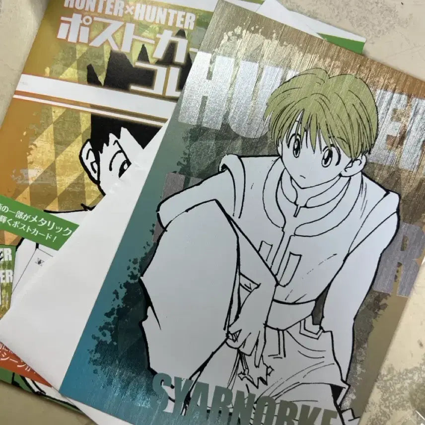 [BUNJANG] Hunter x Hunter Jump Shop Original Art Postcard Collection / 헌헌 헌터헌터 점프샵 원화 포스트카드 엽서 컬렉션