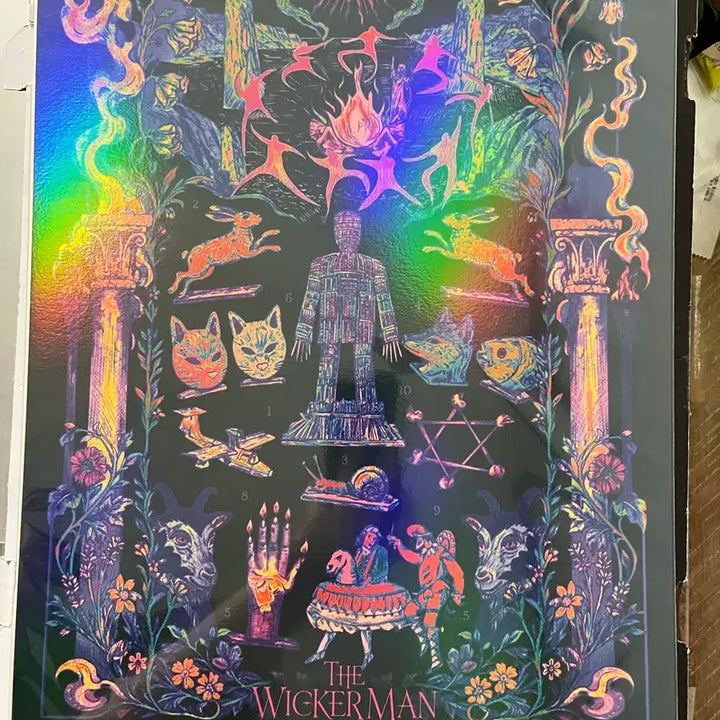 [BUNJANG] Wicker Man Final Cut Art Poster Set (A3) / 위커맨 파이널컷 아트포스터 2종