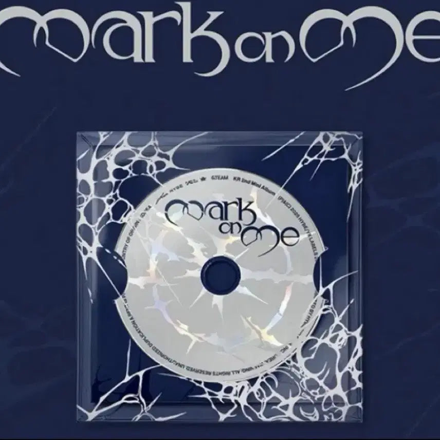 [BUNJANG] &amp;TEAM Mark On Me mini CD Album Sealed / 앤팀 마크 온 미 mini CD 앨범미개봉 mark on me andteam