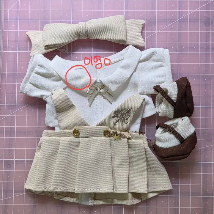 [BUNJANG] 20cm Doll Clothes / 20cm 20깅 인형옷 양도
