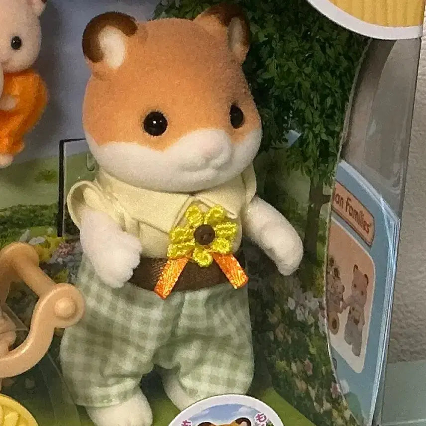 [BUNJANG] Sylvanian Families Hamster Family Dad Split Set (Sealed) / 미개봉) 실바니안 햄스터 가족 아빠 분철