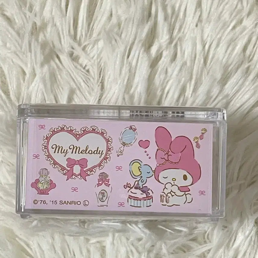 [BUNJANG] Sanrio My Melody Mini Storage Box / 산리오 마이멜로디 미니 수납함 소품함