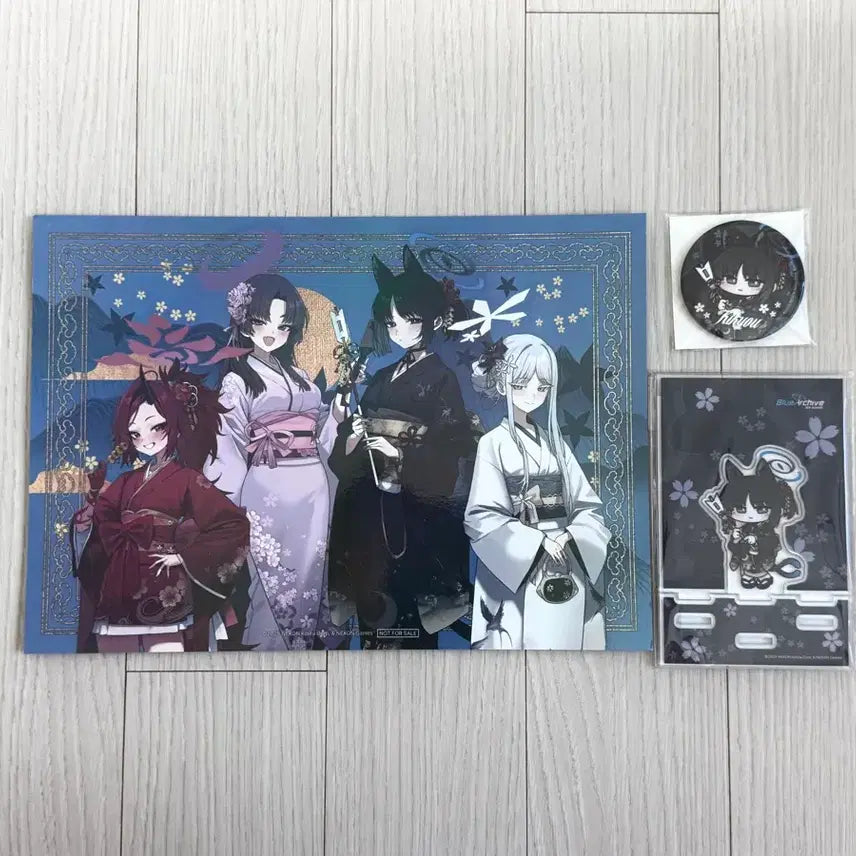 [BUNJANG] Blue Archive AGF Aniplex Kikyo Goods Bundle Set / 블루아카이브 AGF 애니플러스 키쿄 굿즈 일괄