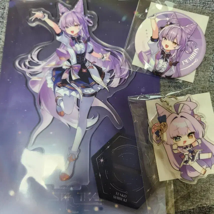 [BUNJANG] Stellive Tenko Shibuya Concert Goods Bundle Set / 스텔라이브 텐코 시부키 콘서트 굿즈 일괄 판매