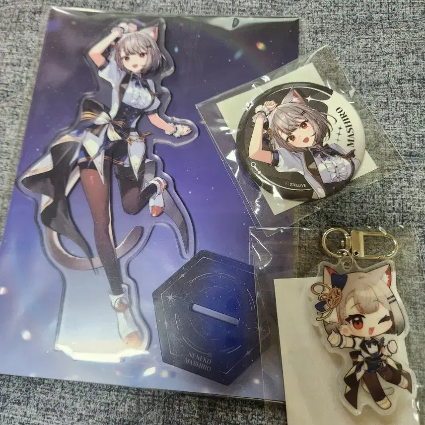 [BUNJANG] Stellive Nenneko Mashiro Concert Goods Bundle Set / 스텔라이브 네네코 마시로 콘서트 굿즈 일괄 판매