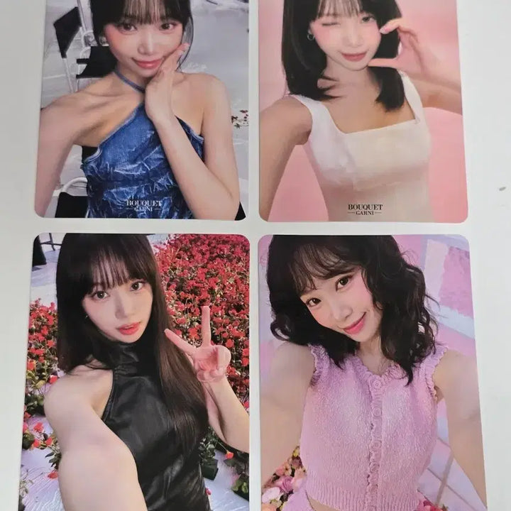 [BUNJANG] Kim Chaewon Bouquet Garni Photocard Set / 김채원 부케가르니 포카 세트 Kim Chaewon Bouquet Garni Photocard
