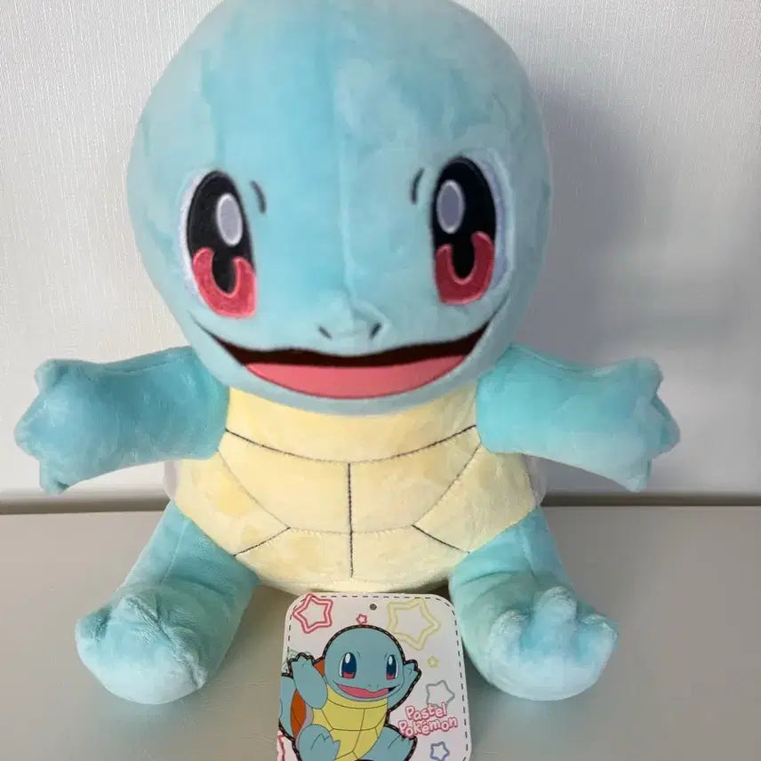 [BUNJANG] Pokemon Squirtle Plush Pastel 25cm Medium / 포켓몬스터 꼬부기 인형 파스텔 25cm 중형