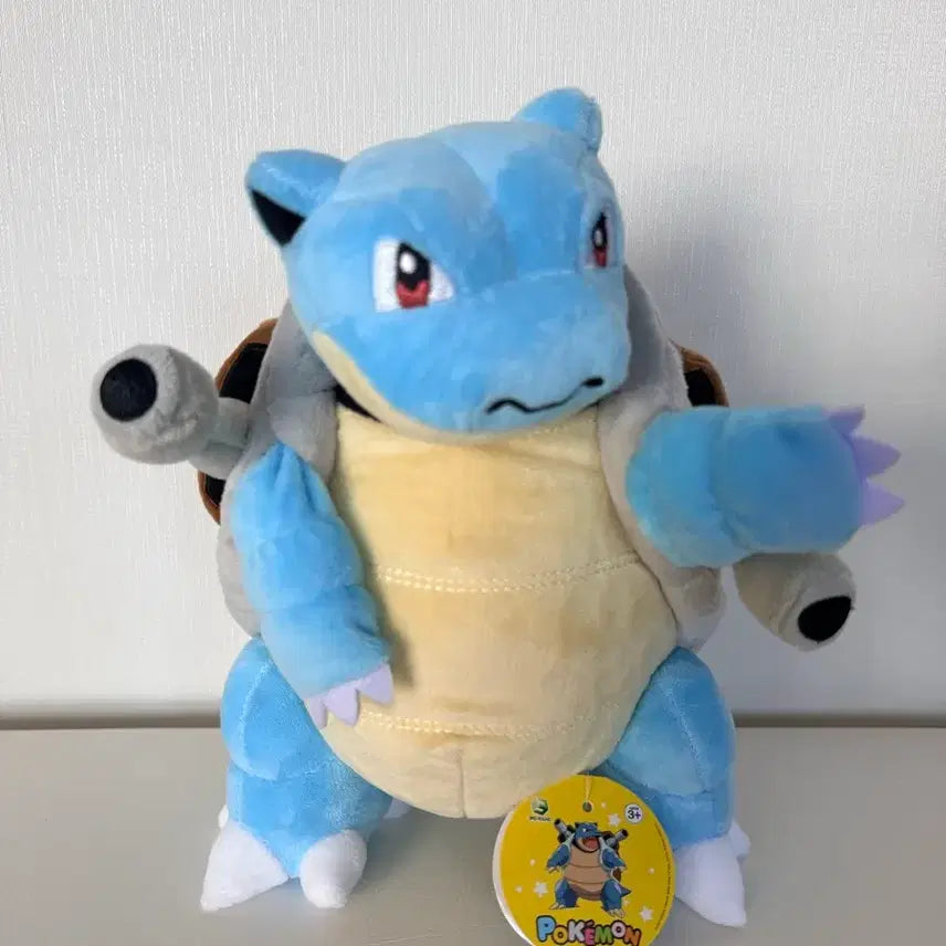 [BUNJANG] Pokemon Blastoise Plush 25cm Medium / 포켓몬스터 거북왕 봉제 인형 25cm 중형