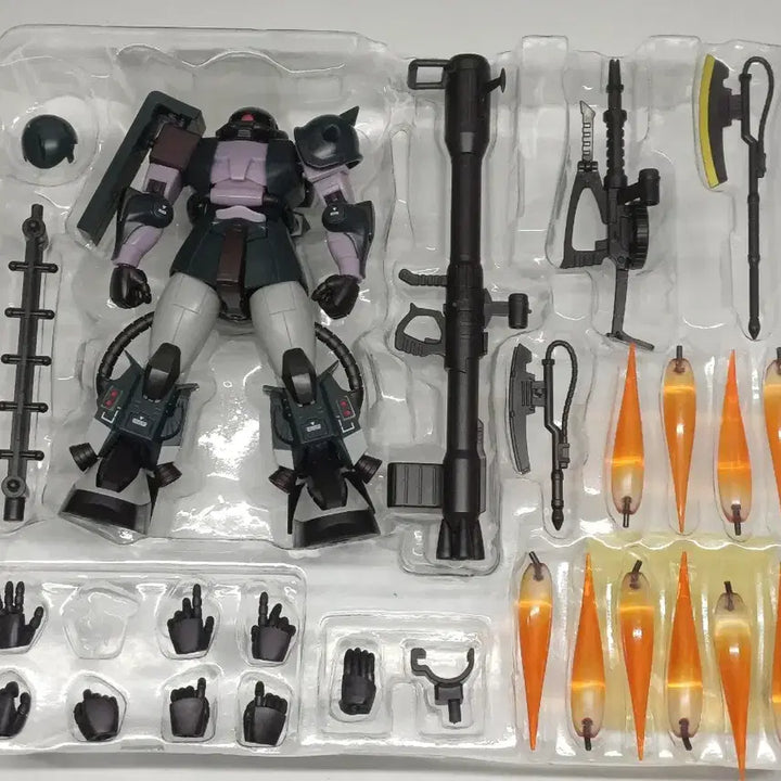 [BUNJANG] Robot Spirits Anime High Mobility Type Zaku II Black Tri-Stars / 로봇혼 아니메 검은 삼연성 고기동형 자쿠2