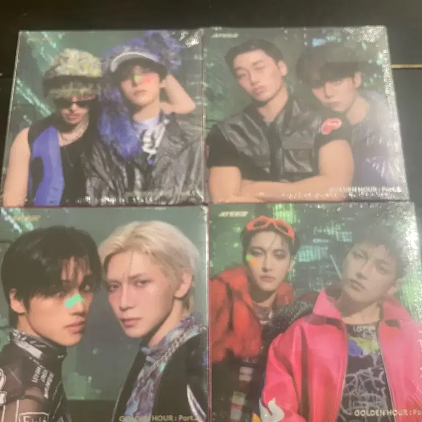[BUNJANG] ATEEZ Golden Hour Part.5 Unit Digipack Album Bundle Set (Sealed) / 4종세트 일괄 에이티즈 골든 아워 파트.5 유닛 디지팩 앨범 미개봉 BAD