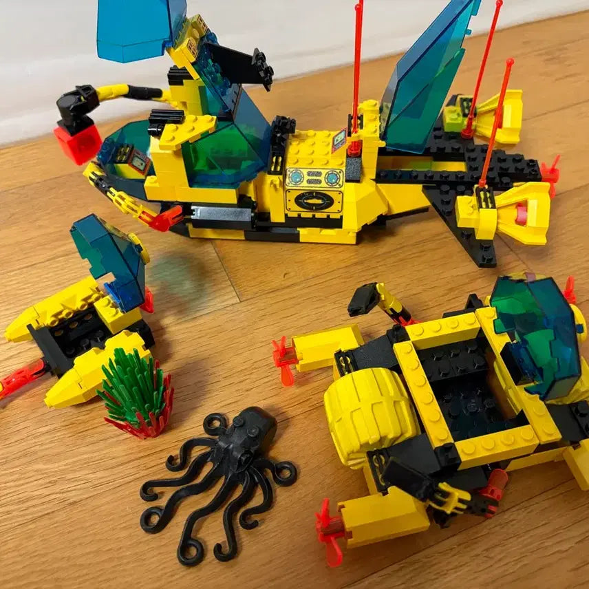 BUNJANG] Vintage LEGO Aquazone 6175, 6145, 6125 Bulk Set with