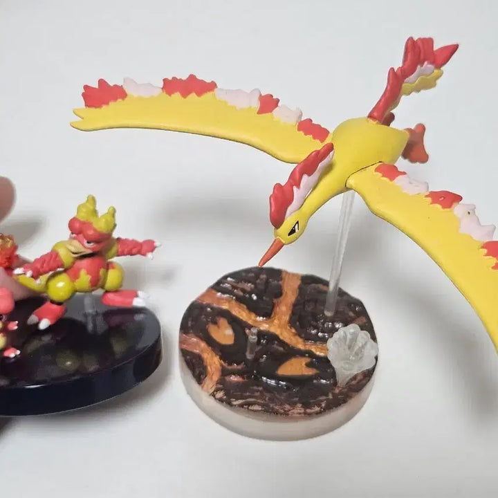 [BUNJANG] Pokemon Scale World Magma Magby Fire Figure Set / 네고O,희귀 단종 정품)포켓몬스터 입체도감 1:40 피규어 마그마,마그비+전설 포켓몬 파이어