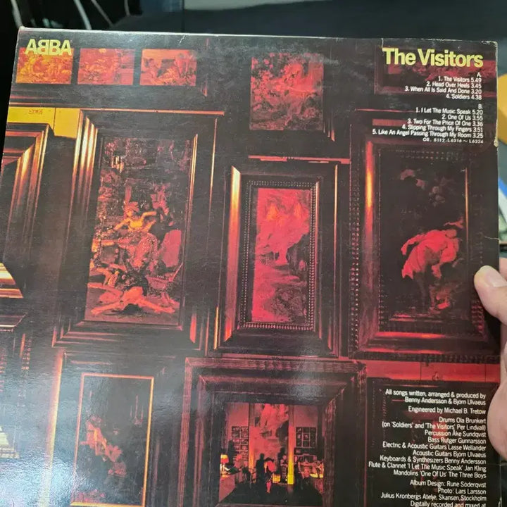[BUNJANG] ABBA The Visitors LP Album / 아바 비지터 앨범