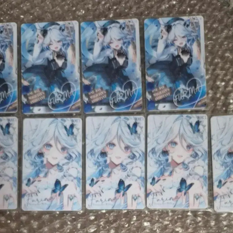 [BUNJANG] Genshin Impact Furina Photocard Bundle Set / 원신 카페 푸리나 생포 9장 일괄 (마지막 포카는 선물용으로 그냥 넣어 드립니다)