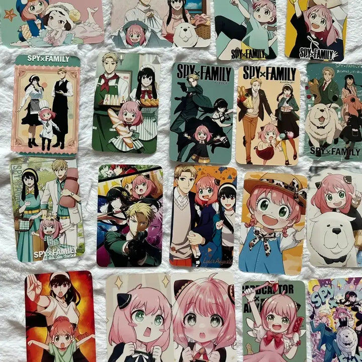 [BUNJANG] Spy x Family Merchandise Card Bundle Set / 스파이 패밀리 굿즈 카드 일괄 비공