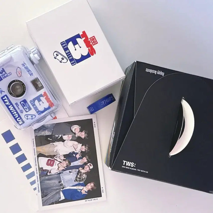 [BUNJANG] TWS Camera, Washi Tape, Postcard Set / 투어스역조공 투어스카메라 투어스굿즈 투어스쇼케이스 투어스공방