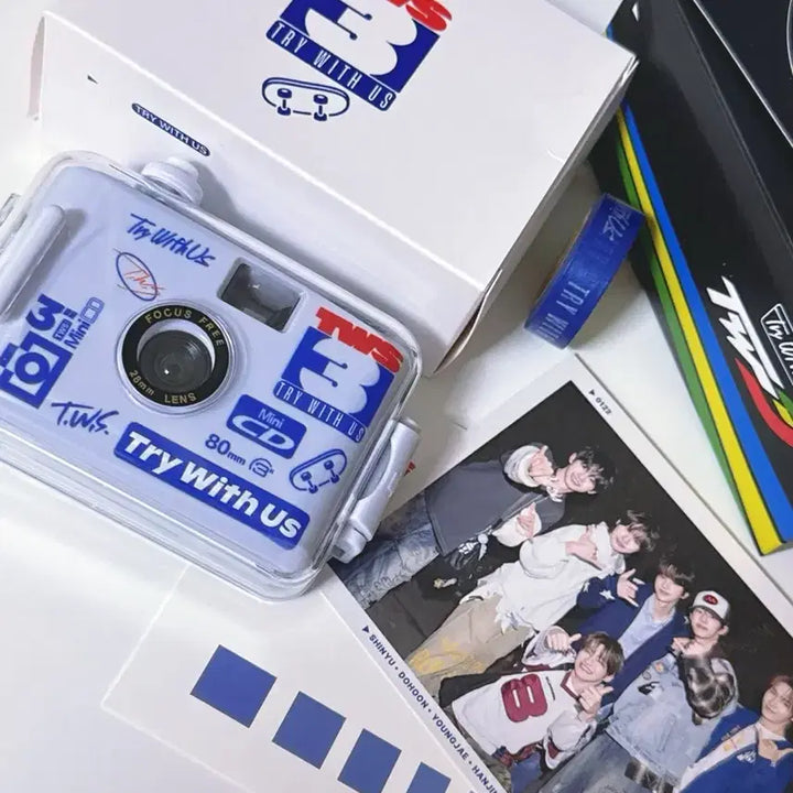 [BUNJANG] TWS Camera, Washi Tape, Postcard Set / 투어스역조공 투어스카메라 투어스굿즈 투어스쇼케이스 투어스공방