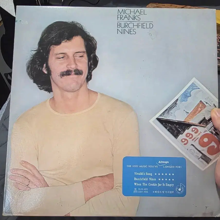 [BUNJANG] Michael Franks Burchfield Nines LP / 마이클 프랭크스 버치필드 나인즈 LP