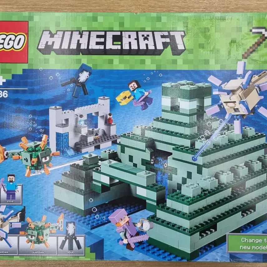 [BUNJANG] LEGO Minecraft 21136 Ocean Monument / 레고 21136 마인 바다의유적