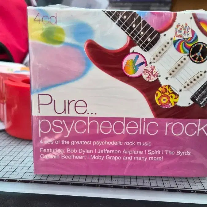 [BUNJANG] Pure Psychedelic Rock 4CD Album / 퓨어 사이키델릭 록 4CD 앨범
