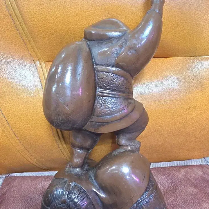 [BUNJANG] Cast Iron Fukurokuju Fortune God Statue / 무쇠 복신.40cn.5kg