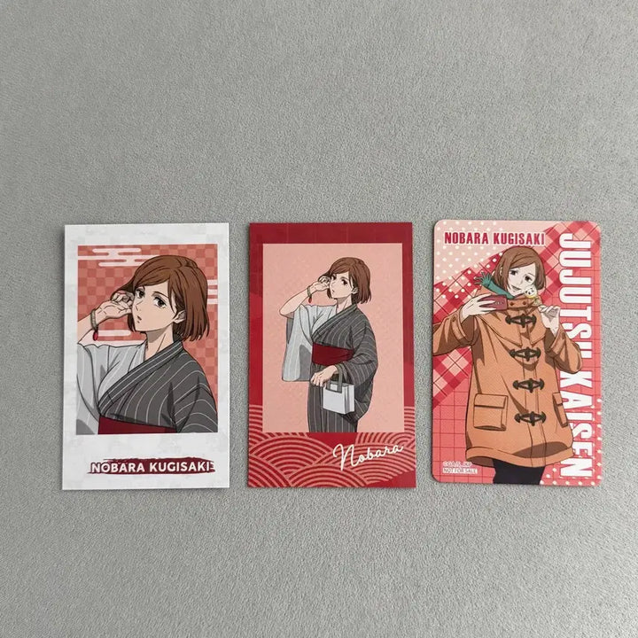 [BUNJANG] Jujutsu Kaisen Nobara Kugisaki Card Bundle / 주술회전 쿠기사키 노바라 극락탕 라쿠스파 코스모월드 카드 일괄