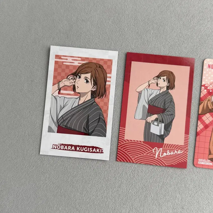 [BUNJANG] Jujutsu Kaisen Nobara Kugisaki Card Bundle / 주술회전 쿠기사키 노바라 극락탕 라쿠스파 코스모월드 카드 일괄