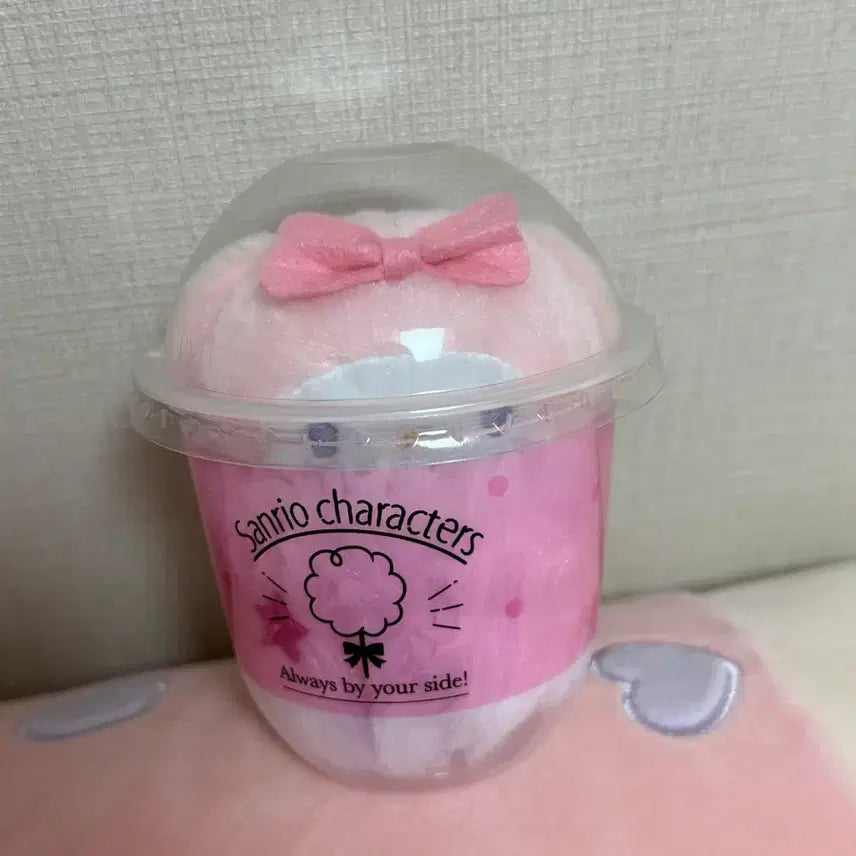 [BUNJANG] My Melody Cotton Candy Mascot Plush / 마이멜로디 솜사탕 마스코트 인형