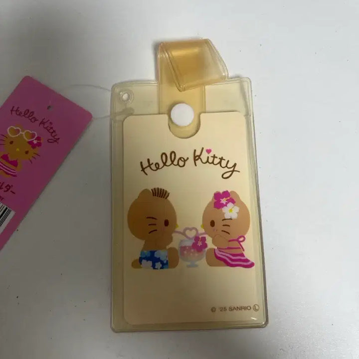 [BUNJANG] Tanning Kitty Luggage Tag / 태닝키티 러기지택