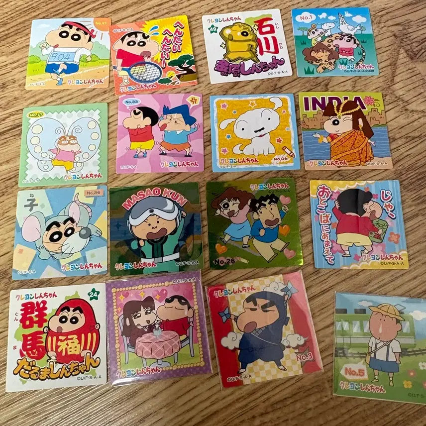 [BUNJANG] Choco-bi Sticker Bundle Set (16 pcs) / 일괄만 고전 하자 초코비씰 스티커 16장