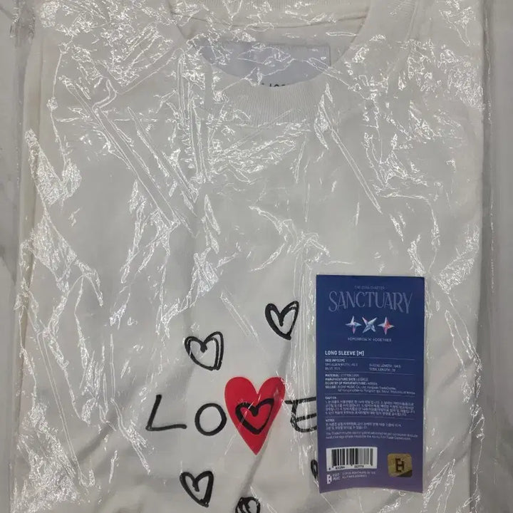 [BUNJANG] TXT SANCTUARY Long Sleeve M / 투모로우바이투게더 SANCTUARY 롱 슬리브 M
