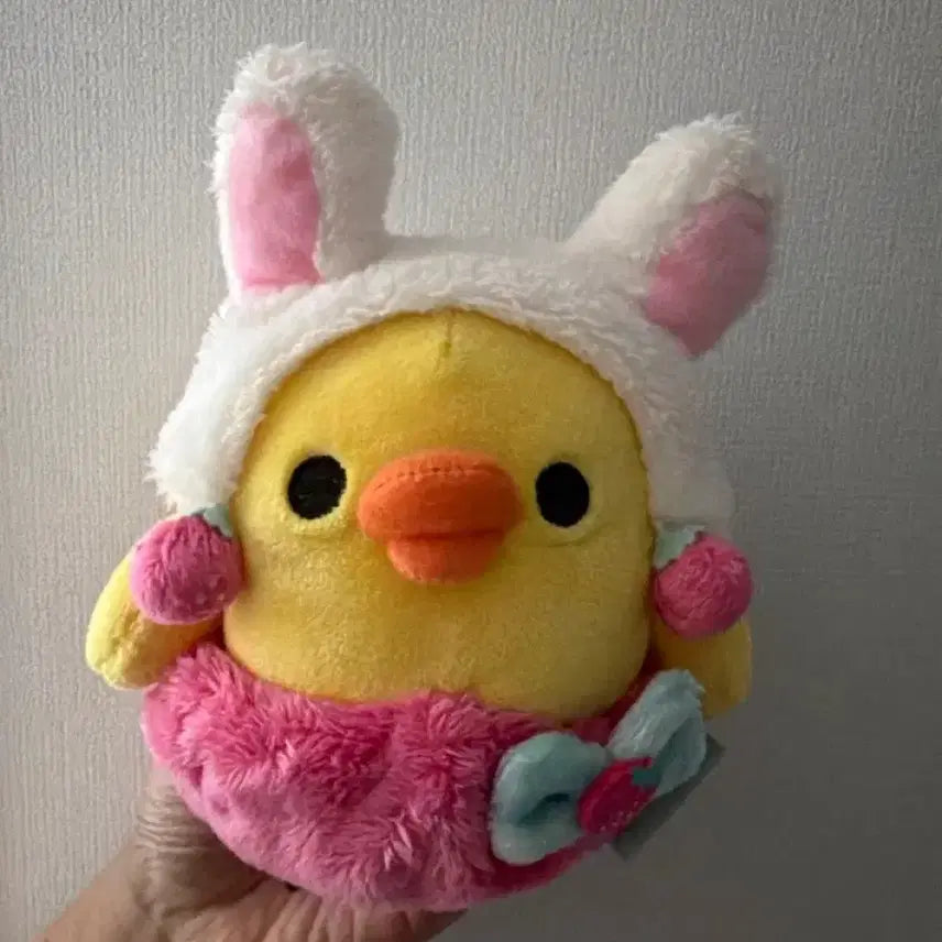 [BUNJANG] Strawberry "Strawberry Likes It" Kiiroitori Plush / 딸기 딸기가좋아 키이로이토리