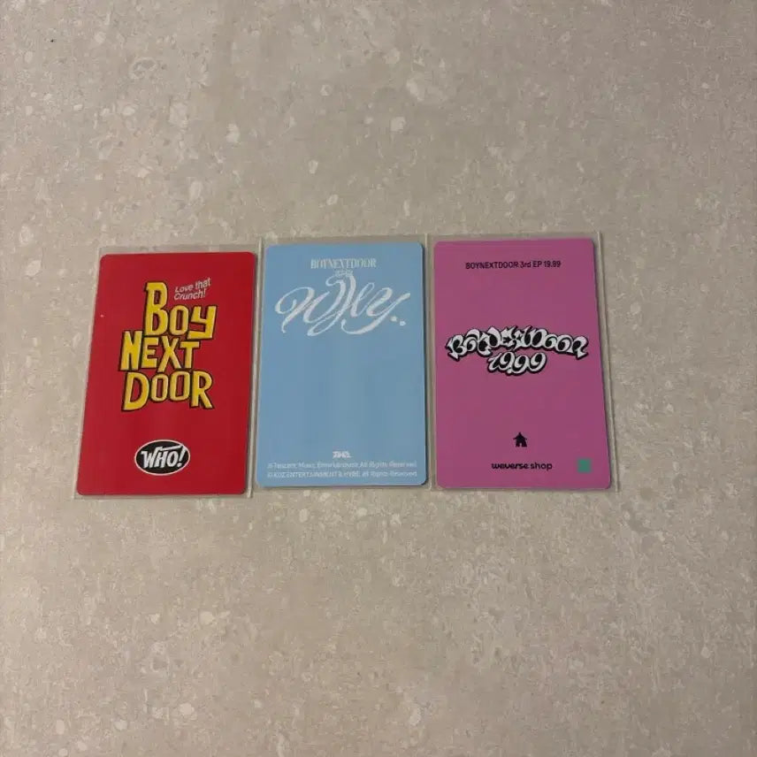 [BUNJANG] Boynextdoor Myoong Min-jae Photocard Bundle Set / 보넥도 태산 포카