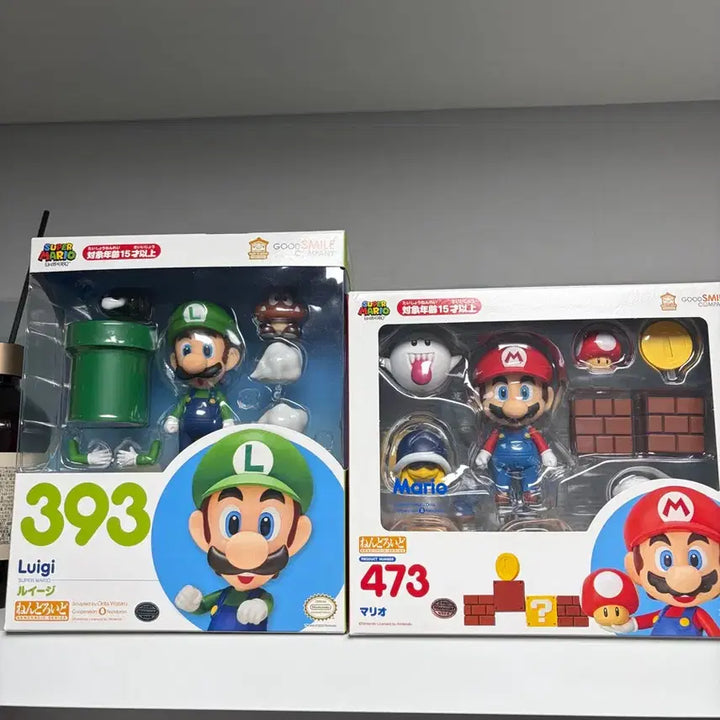 [BUNJANG] Nendoroid Mario &amp; Luigi Set / 넨드로이드 마리오, 루이지
