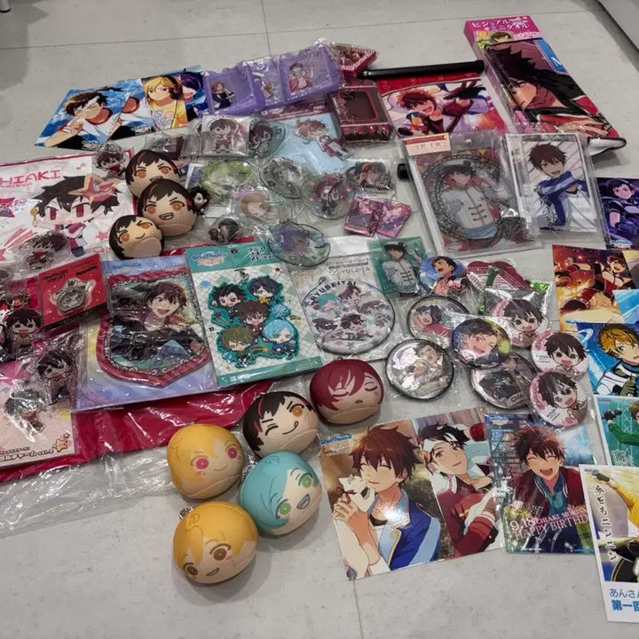 [BUNJANG] Ensemble Stars! Chiaki Goods Bundle Set / 앙스타 굿즈 일괄 6.5