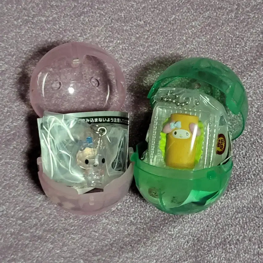 [BUNJANG] Sanrio My Melody Gacha Mesiru Keyring Bundle Set / [일괄] 산리오 마이멜로디 가챠 메지루시 키링 2종