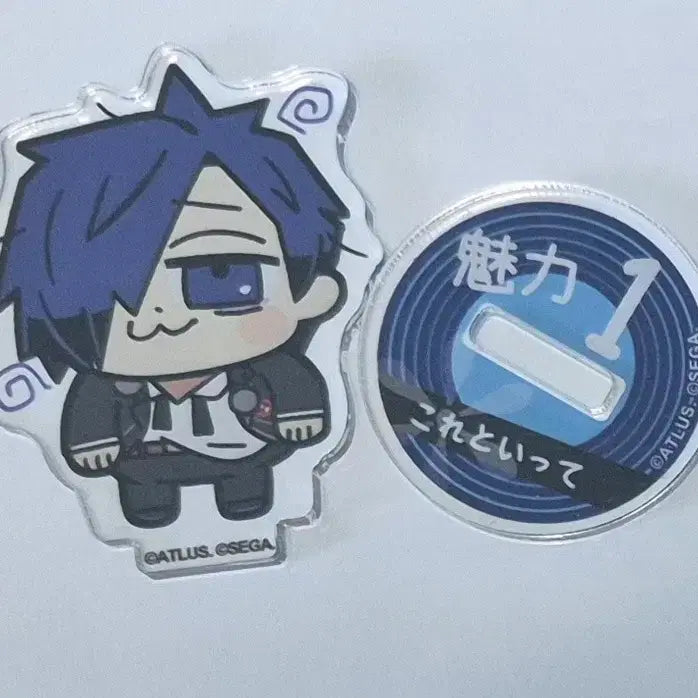[BUNJANG] Persona 3 Protagonist Bukubu Acrylic Stand / 페르소나 3 주인공 부쿠부 아크릴 스탠드
