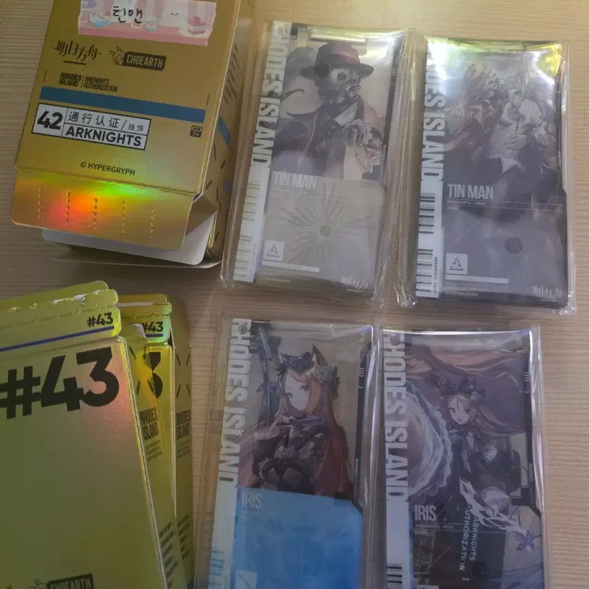 [BUNJANG] Arknights Pass Ticket Series 43 Iris / 명일방주 통행증 43탄 (아이리스)